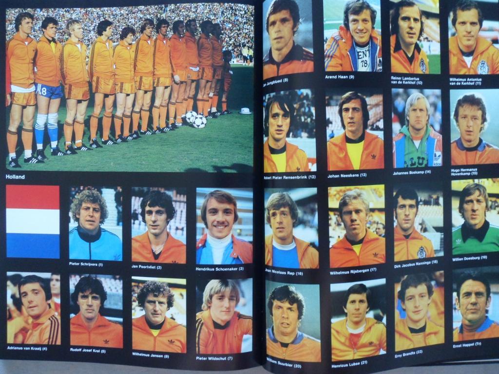 Р.Хаттенбергер-фотоальбом Чемпионат мира по футболу 1978 (фото команд)+автограф 4