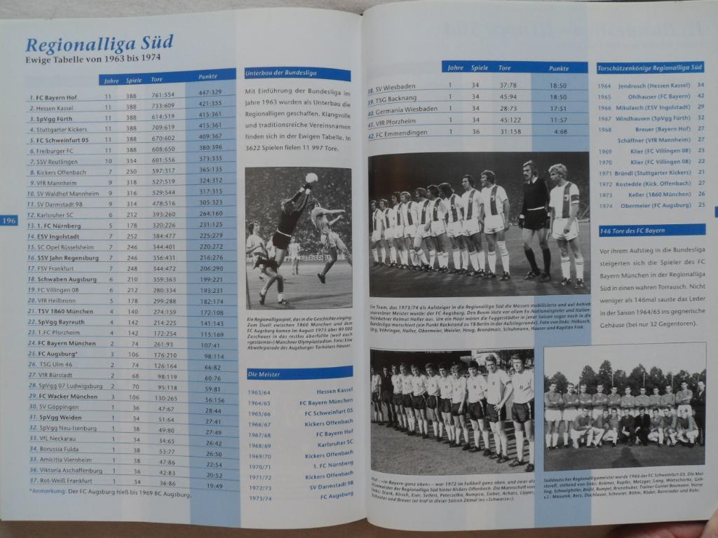 книга-фотоальбом 50 лет баварскому футболу 2