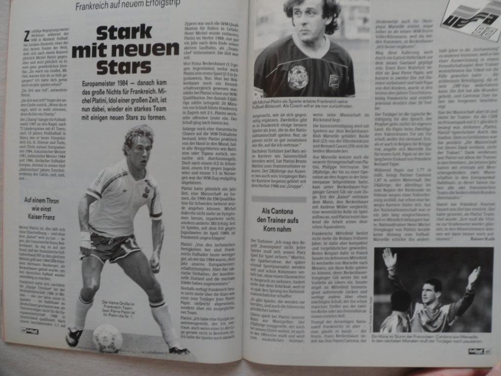 журнал Kicker футбол № 12 (1990) 5