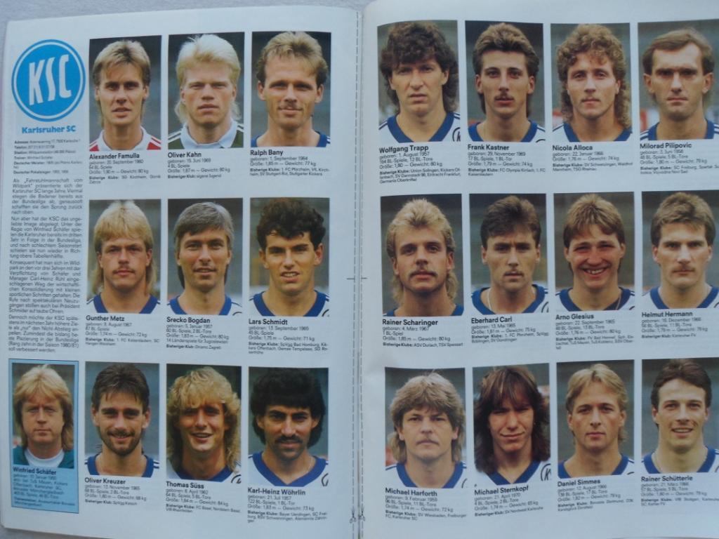 журнал Kicker футбол № 1 (1990) 5