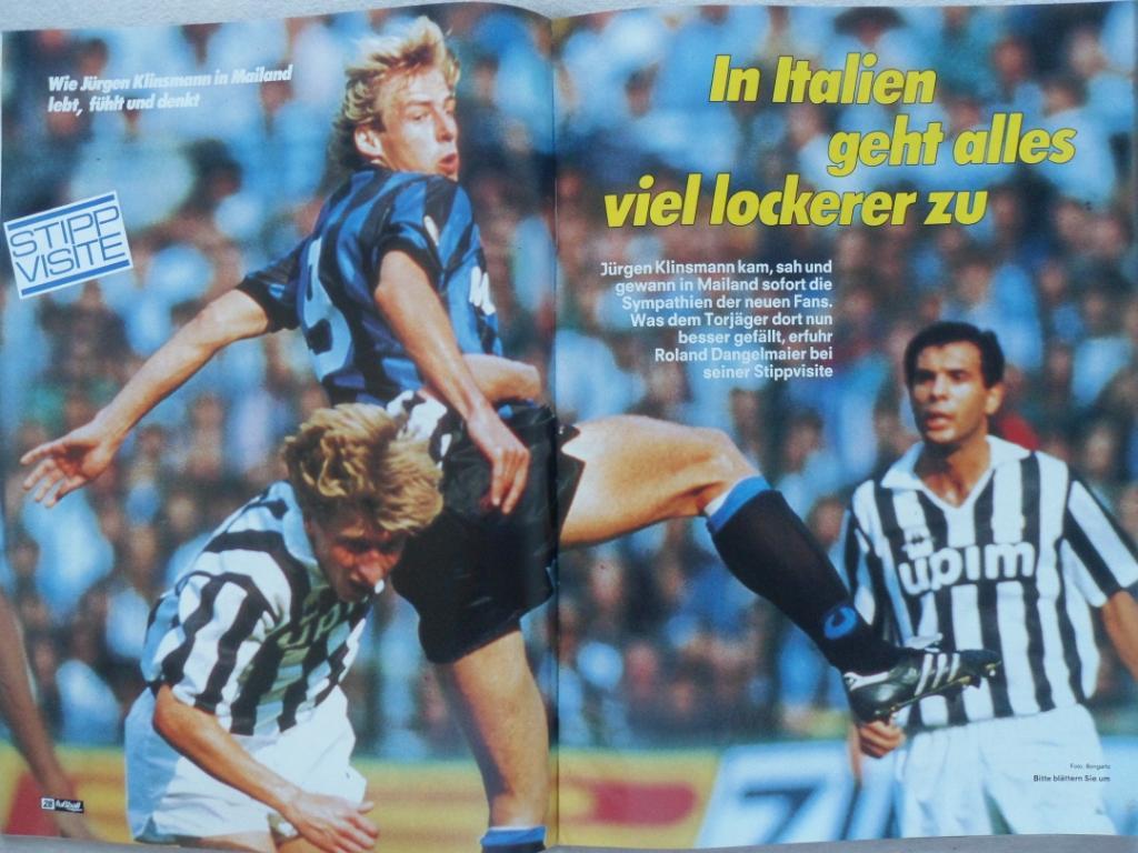 журнал Kicker футбол № 12 (1989) уценка! 1
