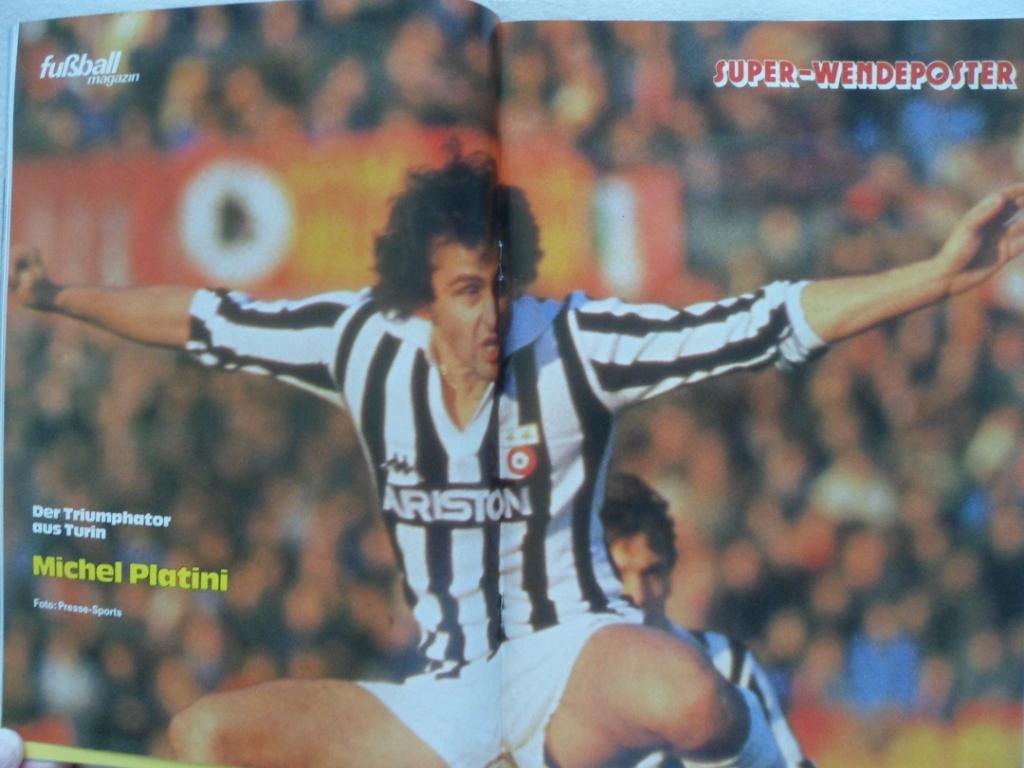 журнал Kicker футбол № 4 (1986) + большой постер 5