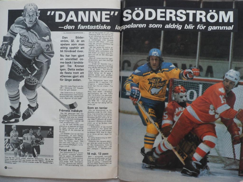 журнал Хоккей (Швеция) № 5 (1980) 1