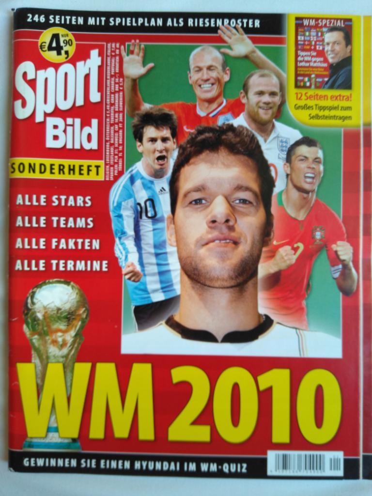 Sport bild спецвыпуск чемпионат мира по футболу 2010