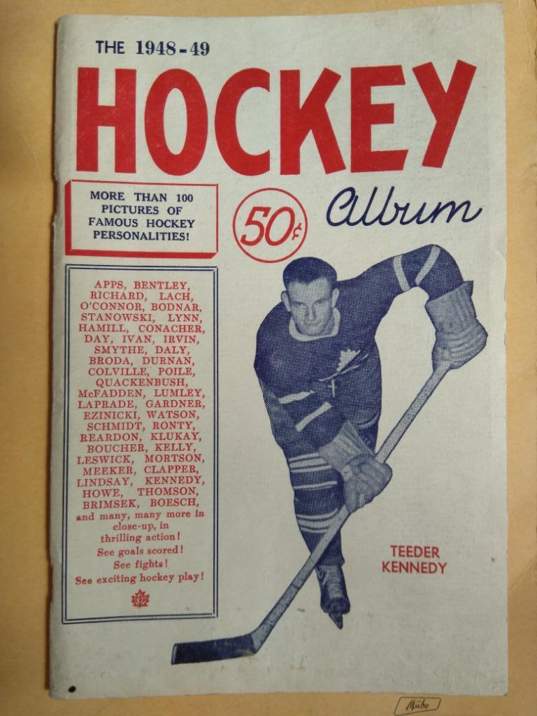 Фотоальбом - Хоккей. НХЛ. Сезон 1948-49