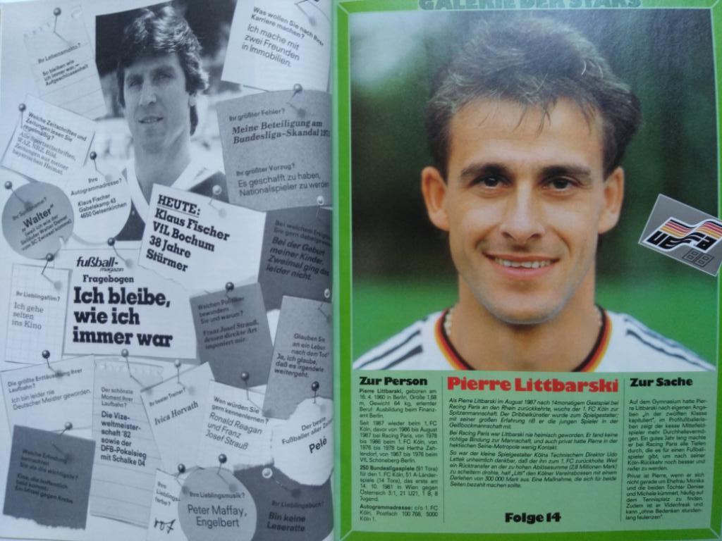 журнал Kicker футбол № 3 (1988) 1