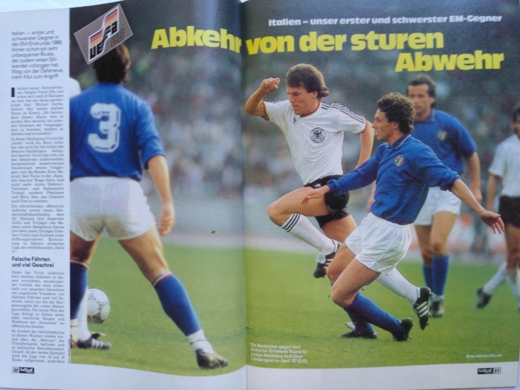 журнал Kicker футбол № 3 (1988) 5