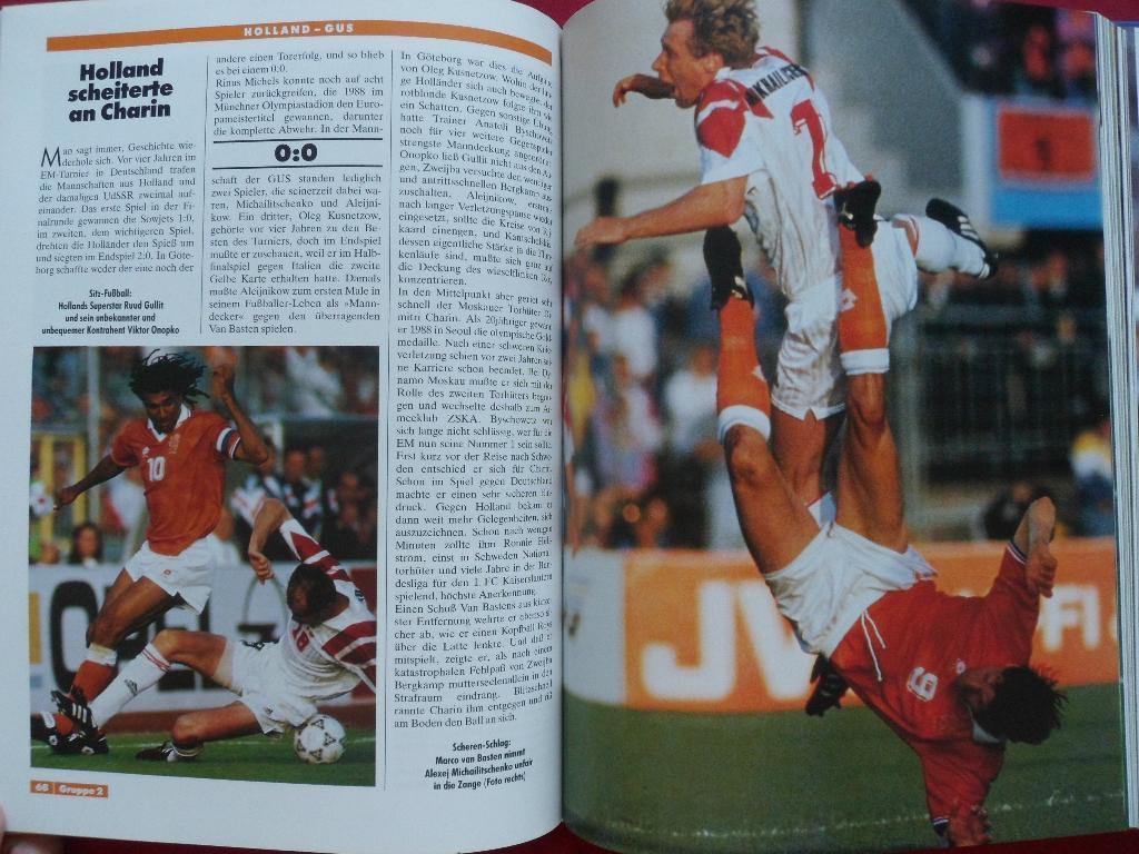 Kicker фотоальбом Чемпионат Европы по футболу 1992 6