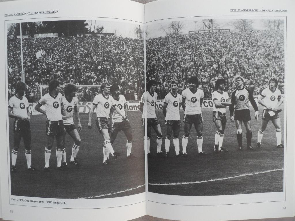 книга футбол. Еврокубки 1983 2