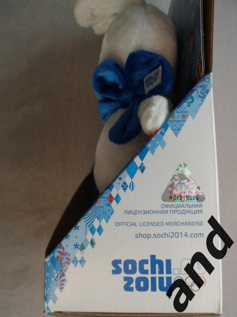 Олимпиада Сочи 2014 талисман заяц. Мягкая игрушка маскот талисман 2