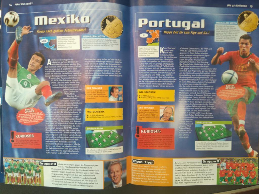 Чемпионат мира по футболу 2006 фотоальбом с медалями (жетонами) 5