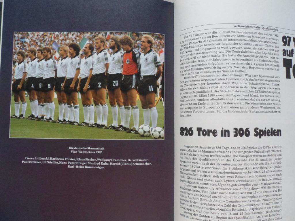книга-фотоальбом - Чемпионат мира по футболу 1982 2