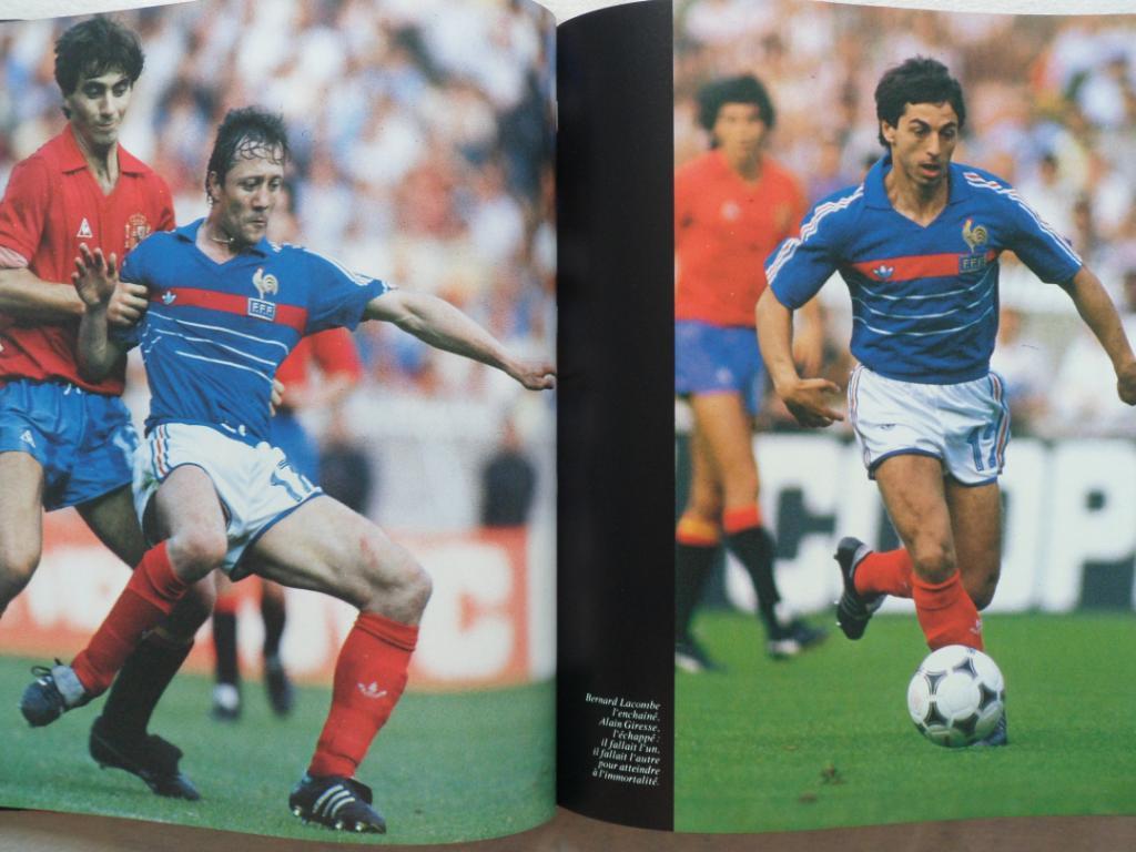книга-фотоальбом История французского и мирового футбола 1984 (постеры игроков) 5