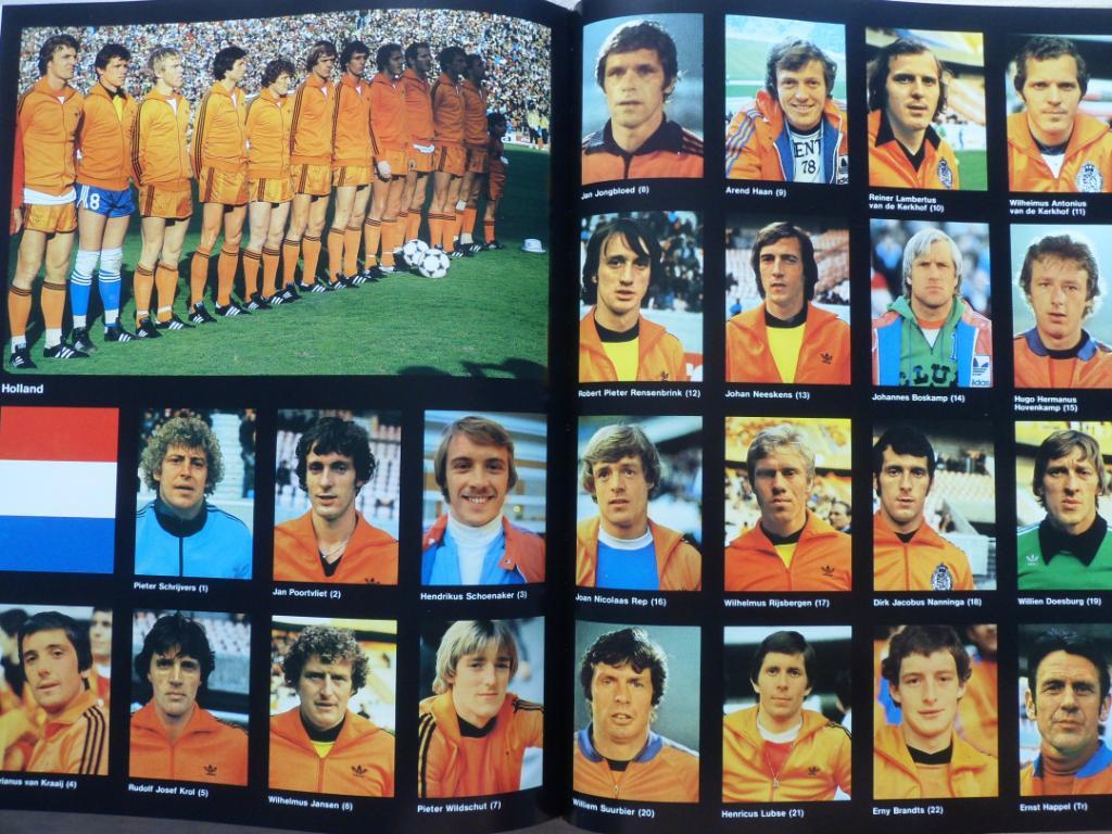 Ф.Беккенбауэр - фотоальбом Чемпионат мира по футболу 1978 (фото команд)+автограф 2