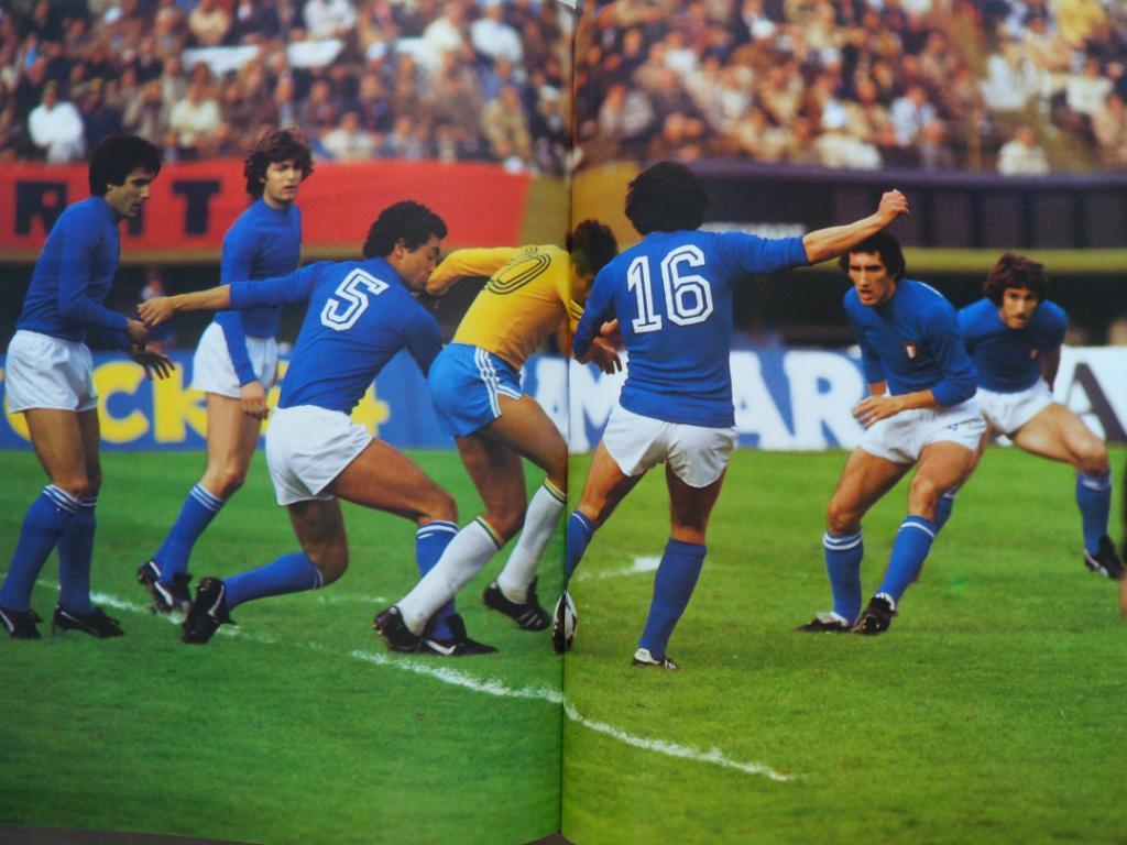 Ф.Беккенбауэр - фотоальбом Чемпионат мира по футболу 1978 (фото команд)+автограф 7