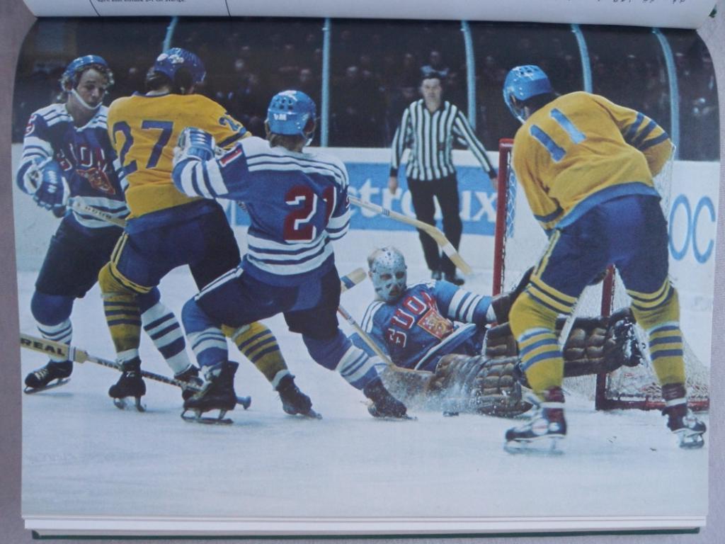книга-фотоальбом История шведского хоккея 1973 4