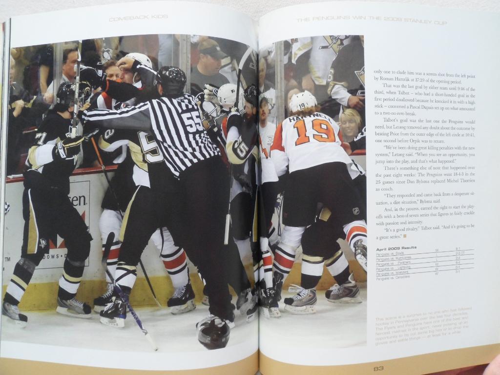 фотоальбом Питтсбург Пингвинс - обладатель Кубка Стэнли - 2009 (хоккей, НХЛ) 1
