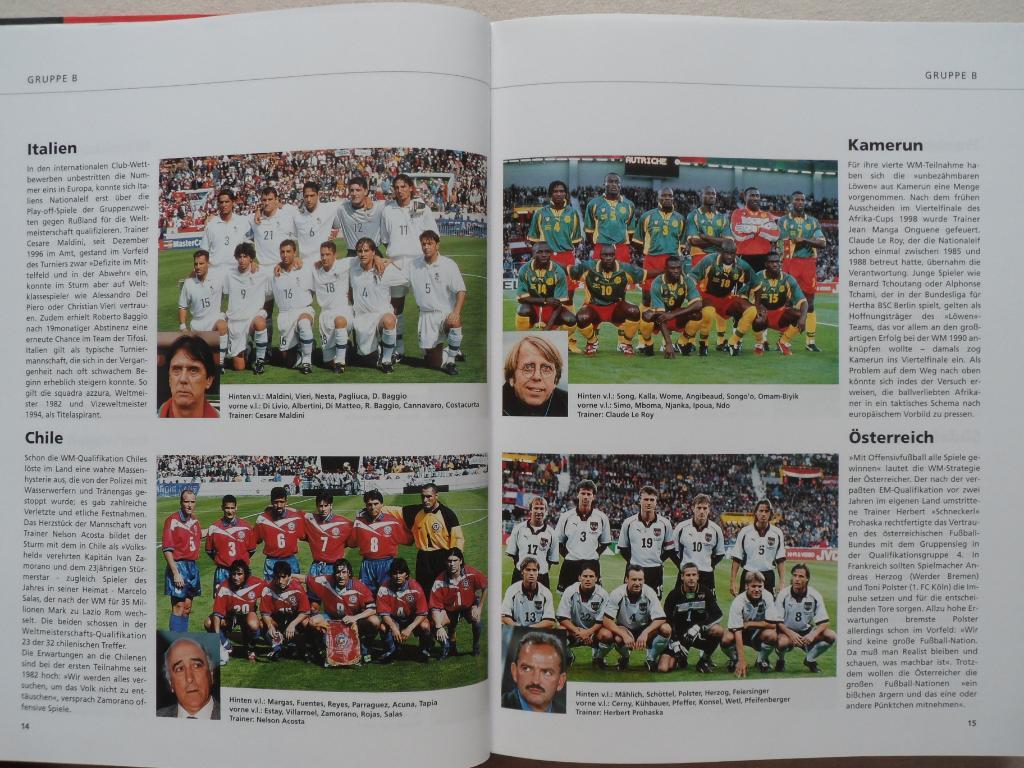 фотоальбом Ф.Беккенбауер - Чемпионат мира по футболу 1998 (с фото всех команд) 3