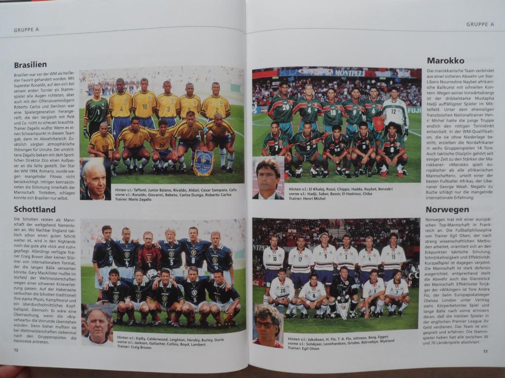 фотоальбом Ф.Беккенбауер - Чемпионат мира по футболу 1998 (с фото всех команд) 4