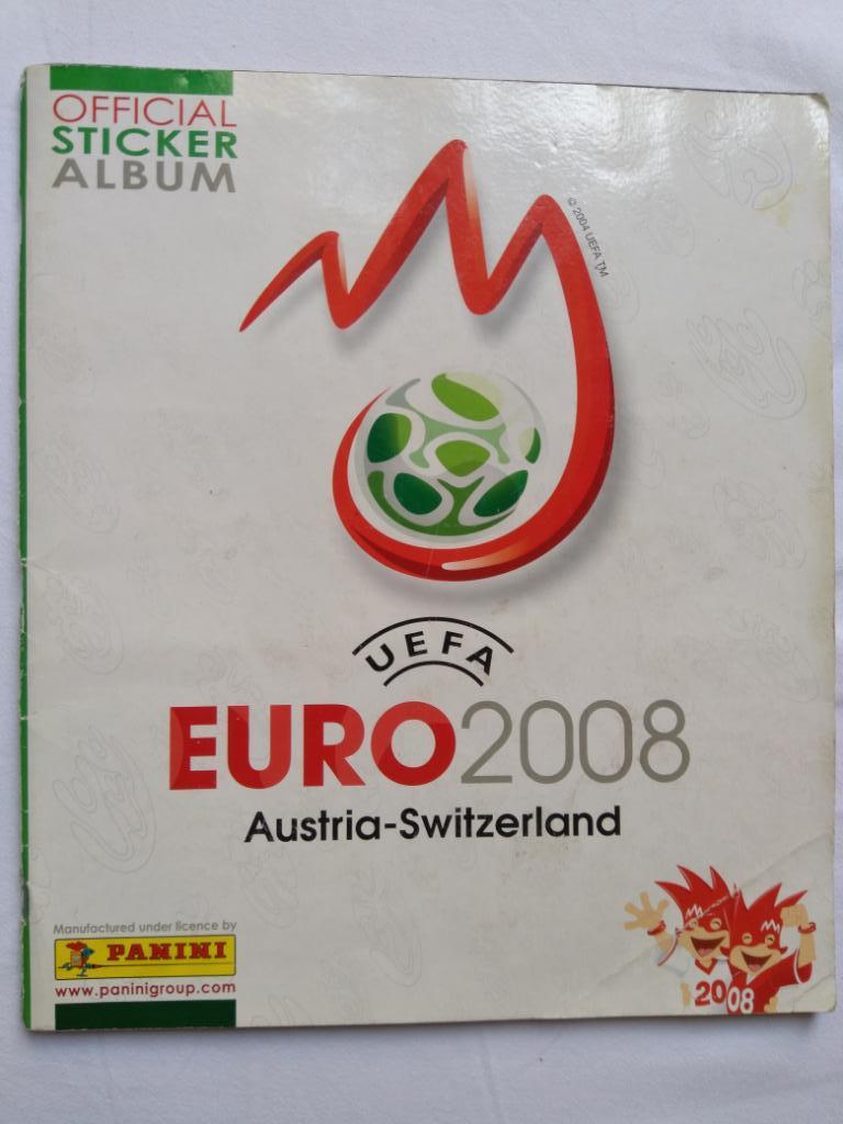 Альбом панини panini чемпионат Европы 2008 (со всеми наклейками)