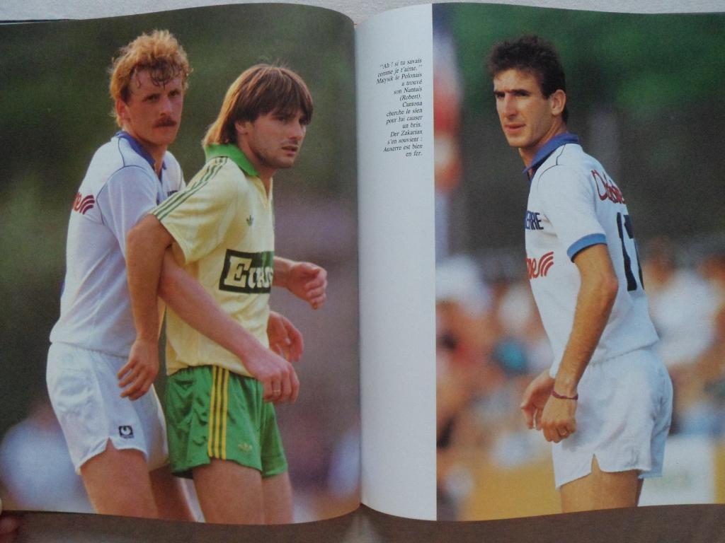 книга-фотоальбом История французского и мирового футбола 1988 г. 2