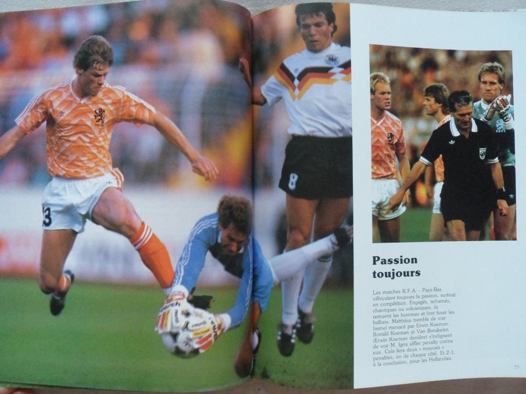книга-фотоальбом История французского и мирового футбола 1988 г. 5