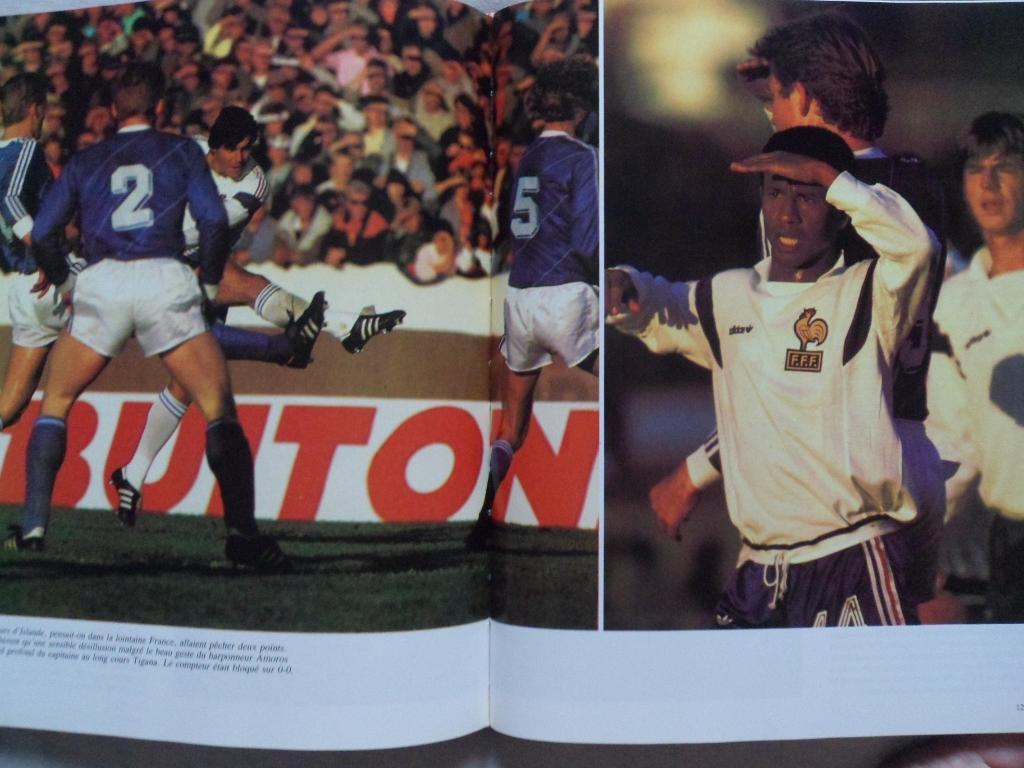 книга-фотоальбом История французского и мирового футбола 1987 г. 3