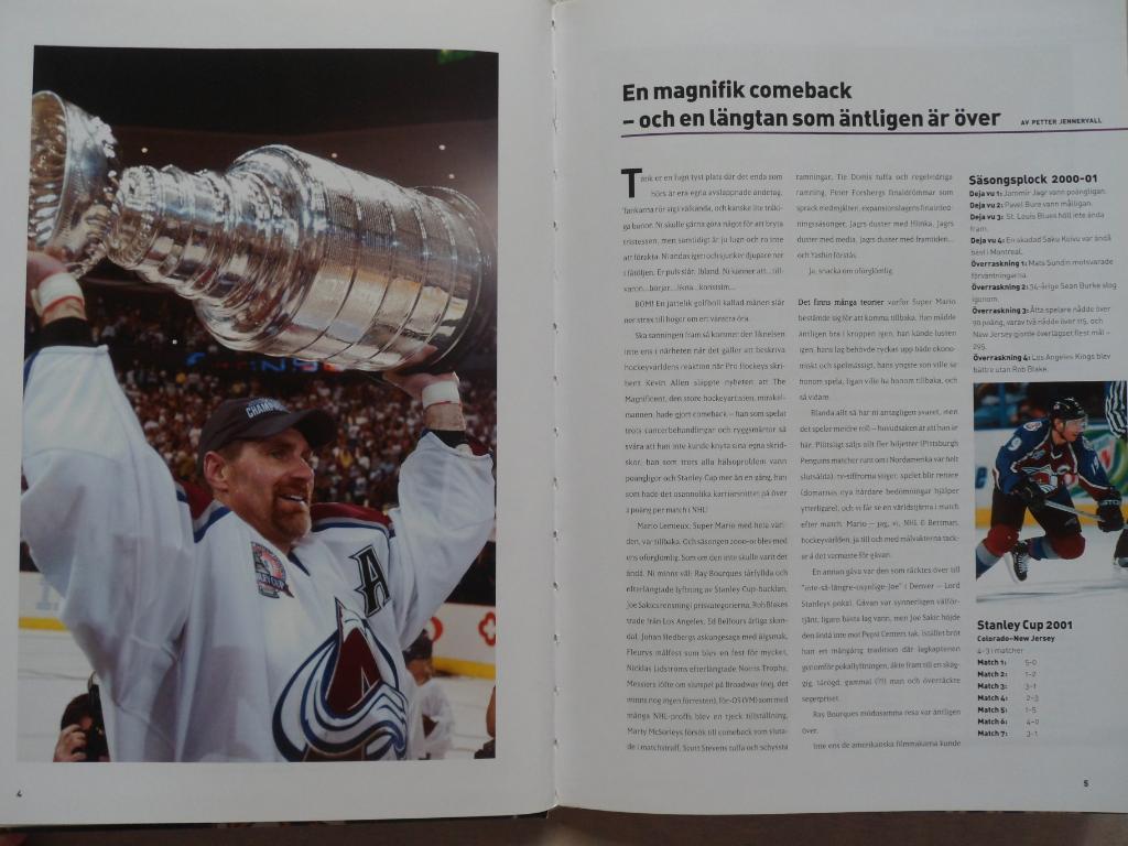фотоальбом Хоккей. 50 звезд НХЛ 2002 (постеры игроков) 7