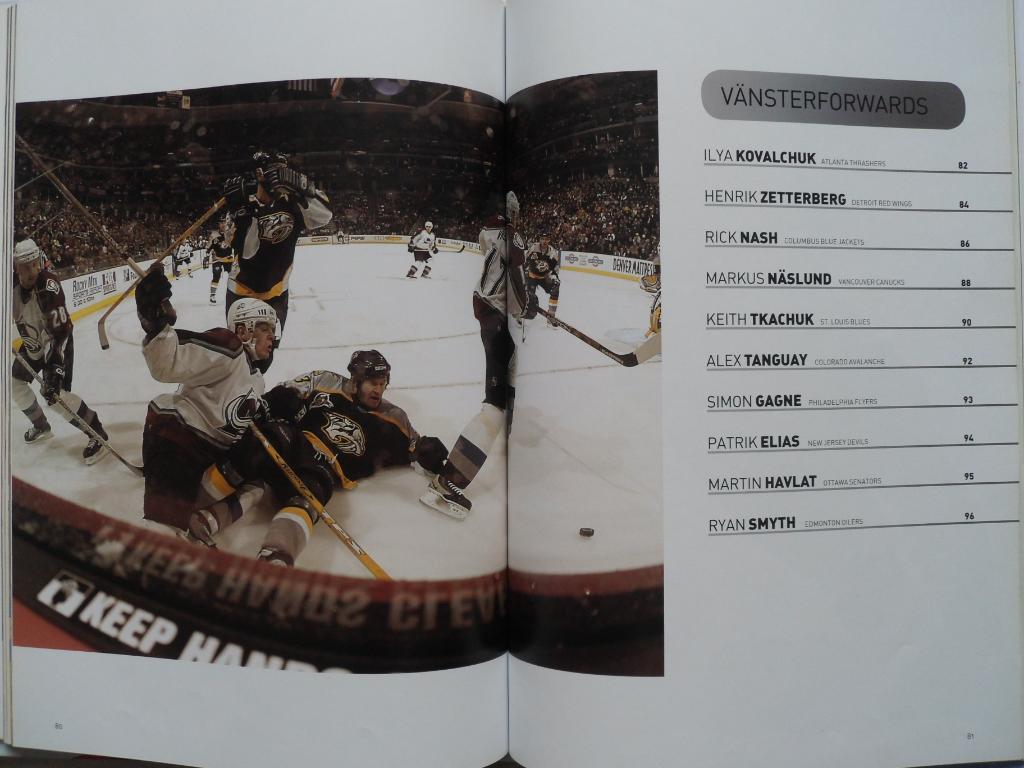фотоальбом Хоккей. 50 звезд НХЛ 2006 (постеры игроков) 1