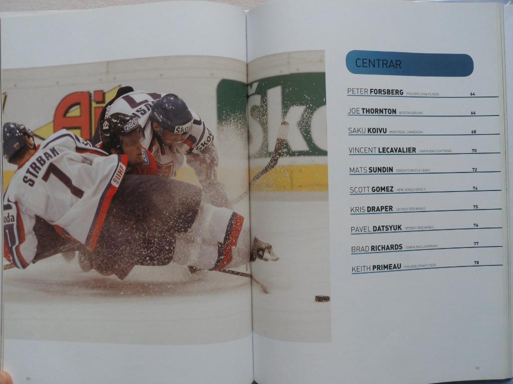фотоальбом Хоккей. 50 звезд НХЛ 2006 (постеры игроков) 2