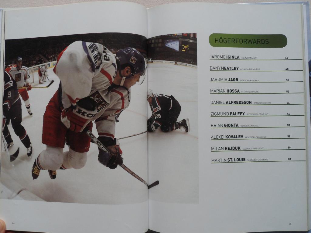 фотоальбом Хоккей. 50 звезд НХЛ 2006 (постеры игроков) 4