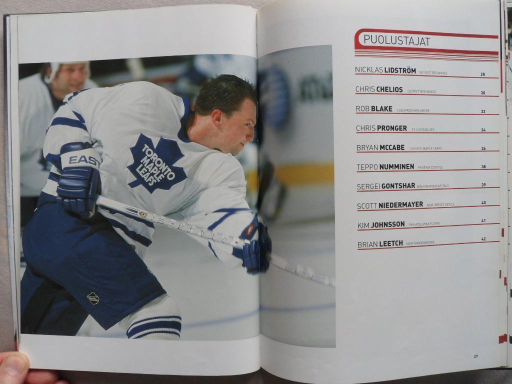 фотоальбом Хоккей. 50 звезд НХЛ 2003 (постеры игроков) 1