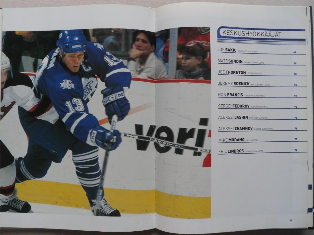 фотоальбом Хоккей. 50 звезд НХЛ 2003 (постеры игроков) 4