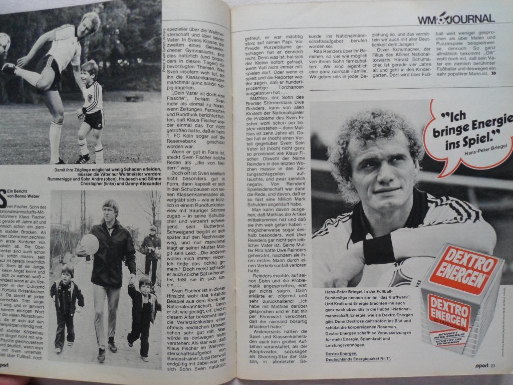журнал Спорт в фотографиях. Футбол № 7 (1982) 5