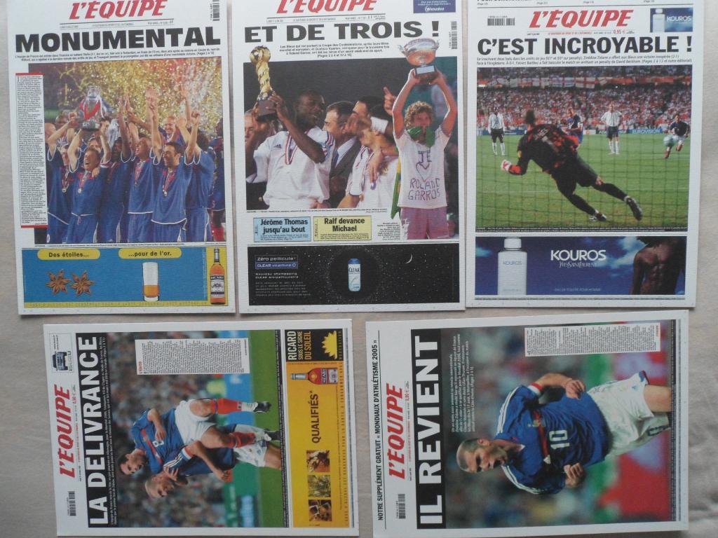 L`Equipe - сборная Франции 1994-2006 2