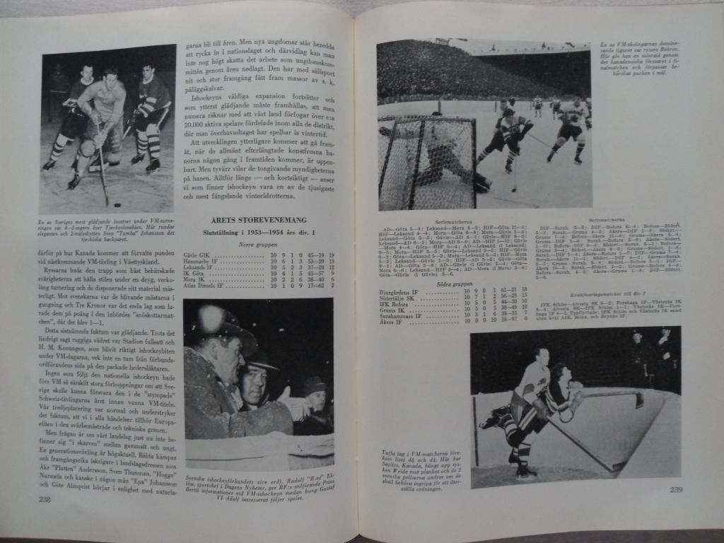 фотоальбом Летопись шведского и мирового спорта 1955 г. 2