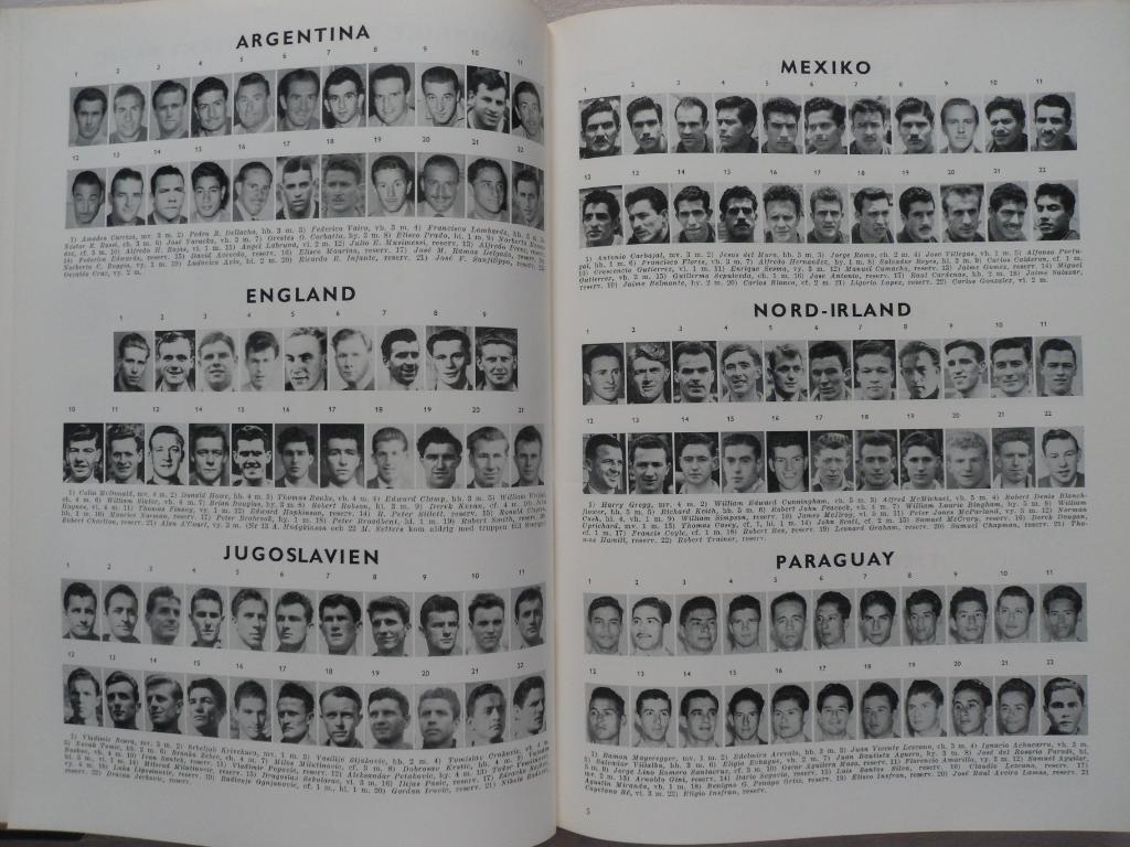 книга-фотоальбом История шведского и мирового футбола 1957-58 г. 6