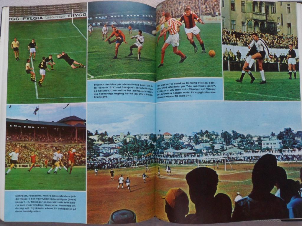 книга-фотоальбом История шведского и мирового футбола 1964 г. 7