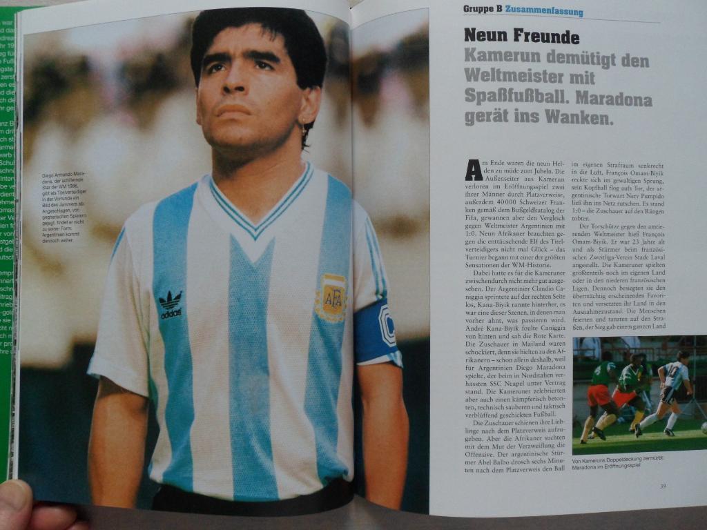 книга-фотоальбом Чемпионат мира по футболу 1990 г. 1