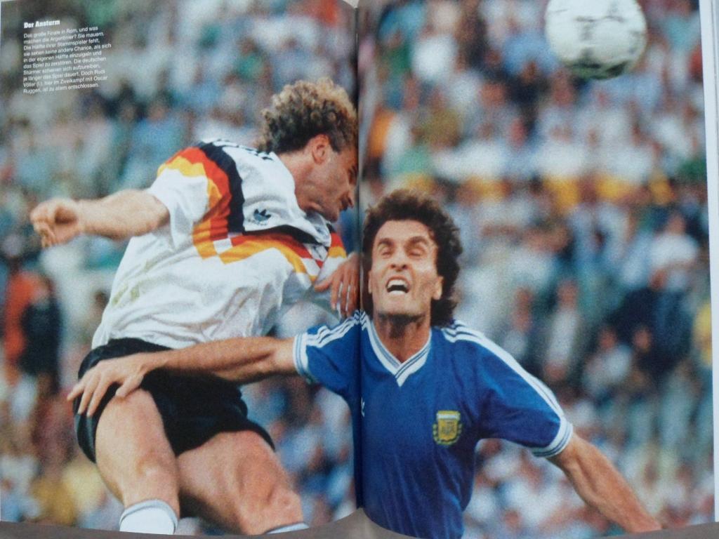 книга-фотоальбом Чемпионат мира по футболу 1990 г. 4