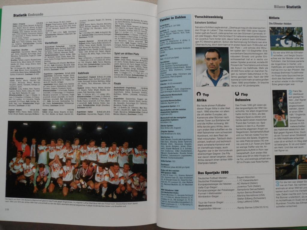 книга-фотоальбом Чемпионат мира по футболу 1990 г. 5