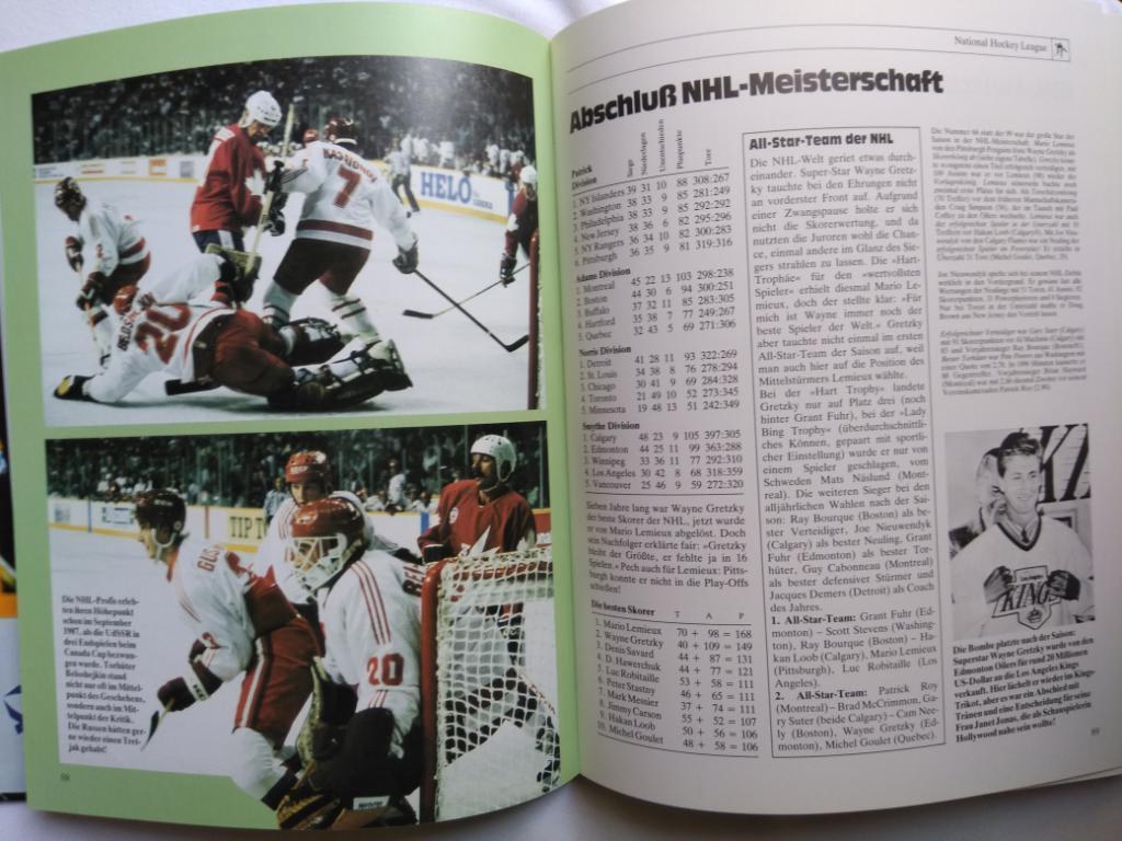 Фотоальбом - Хоккей. Ежегодник. 1988 г. (ФРГ) 3