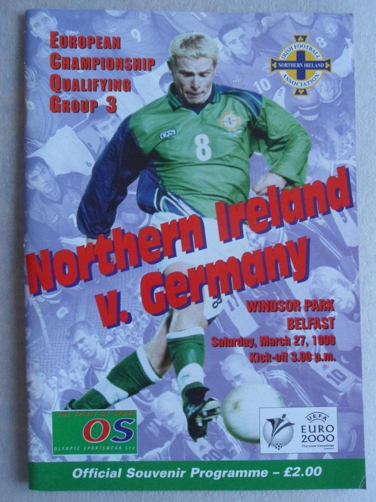программа Сев. Ирландия - Германия 1999