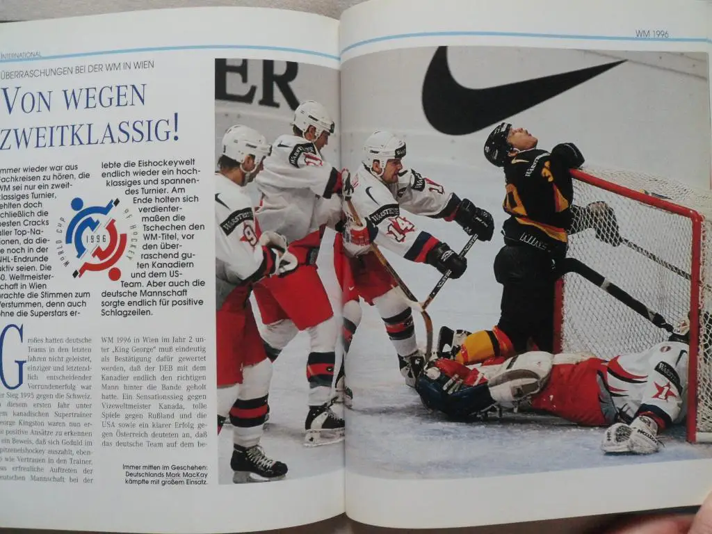 Фотоальбом - Хоккей. Ежегодник (Германия) Сезон 1996-97 г. 4