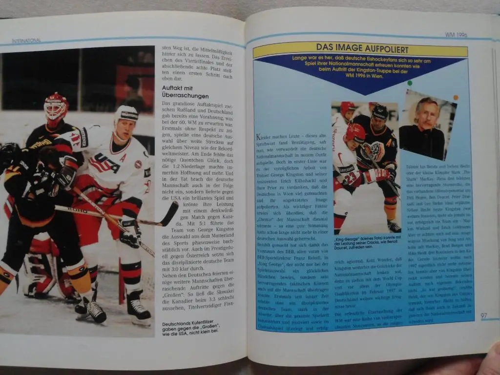 Фотоальбом - Хоккей. Ежегодник (Германия) Сезон 1996-97 г. 5