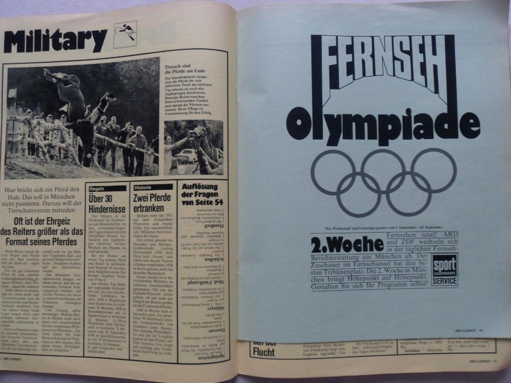 журнал Спорт в фотографиях 1972 (ФРГ) 1