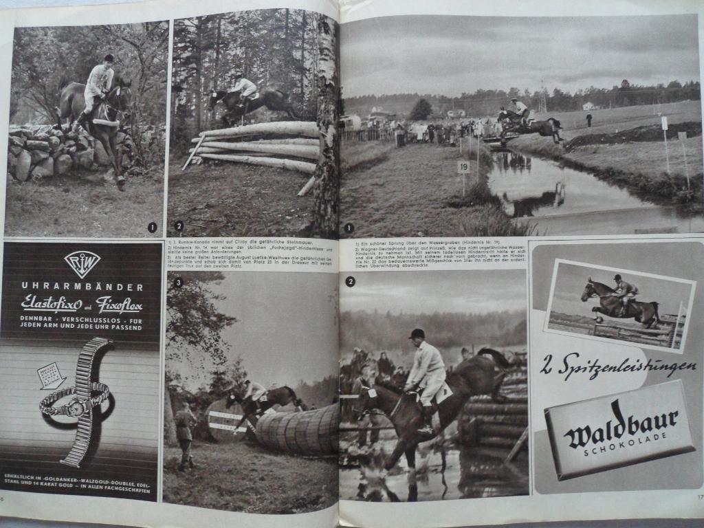 журнал о конном спорте(ФРГ) 1956 2