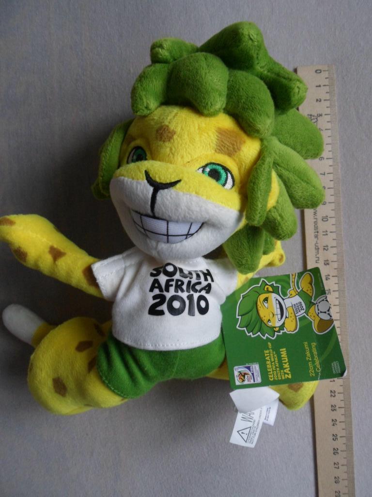 маскот. игрушка-талисман Чемпионат мира по футболу 2010 1