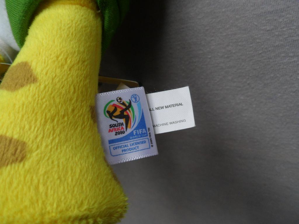 маскот. игрушка-талисман Чемпионат мира по футболу 2010 3