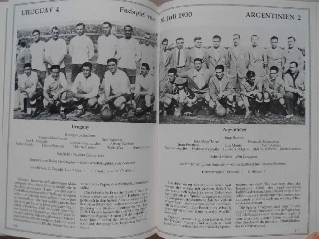фотоальбом Чемпионат мира по футболу 1930 (фото всех команд) 1